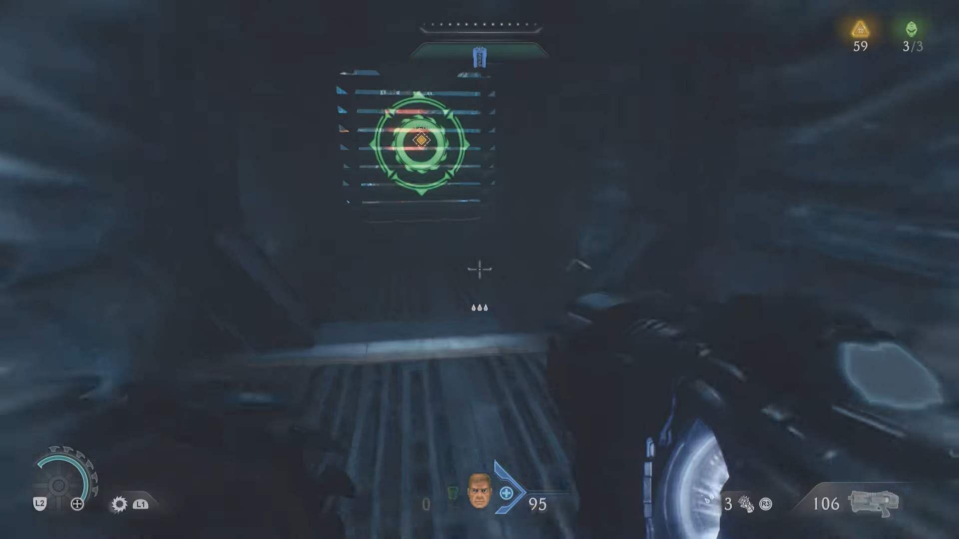 Break the vent's cover to access another room (Image via Sportskeeda Gaming/Bethesda Softworks)